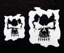 Single Skull Stencil Set